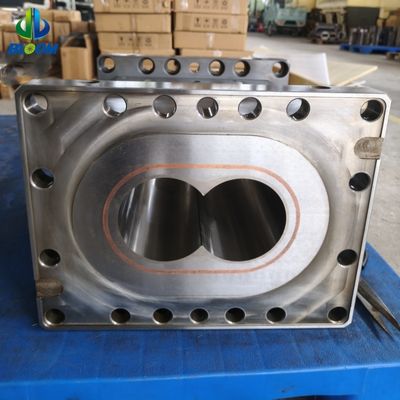 Ποιότητα  Nickel Alloy Twin Screw Extruder Barrel for PEEK Plastic Extrusion εργοστάσιο