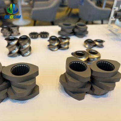 Ποιότητα  (PTR) W6 ultra-fine grain wear-resistant steel extruder parts Twin-Screw Extruder Thread Element Barrel and Shaft εργοστάσιο