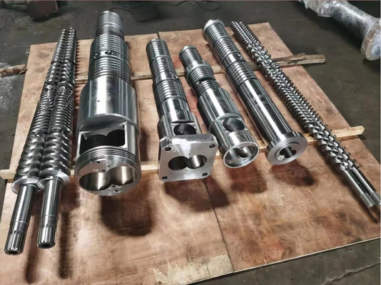Conical Twin Screw Barrel for PVC Pipeline Extruder 80/156 65/132 55/110 50/105