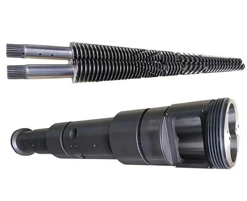 51 / 105 κωνικό ΔΙΠΛΌ δίδυμο βαρέλι βιδών 65/132 80/156 PVC για τον πλαστικό εξωθητή