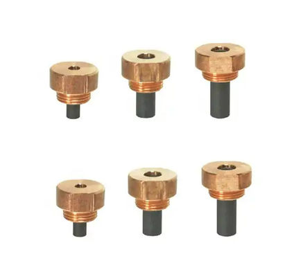 KCF Sleeve Bolt για ηλεκτρόδια συγκόλλησης κορμών Custom Size / Design CuCrZr για φύλλο χάλυβα άνθρακα