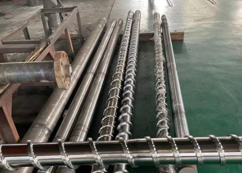 Υψηλής απόδοσης 100mm βίδα και βαρέλι για πλαστικό σωλήνα μηχανή έκτασης