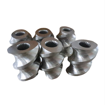 PTFE ETFE FEP PFA PVDF Τμήματα πλαστικών εκχυλιστών Ανθεκτικό στην φθορά Πλήρες σετ Βιμεταλικών κομματιών βίδα Βαρέλι και σκελετός