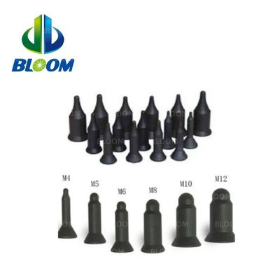 Μαύρο M6 / M8 / M10 KCF Guide Pin για χρήση στη βιομηχανία συγκόλλησης νιφάδων