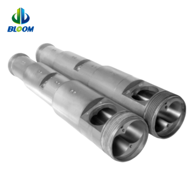 Υψηλής Ακρίβειας Διμεταλλικός Κωνικός Δίδυμος Κοχλίας για Εξώθηση Πλαστικού και Καουτσούκ