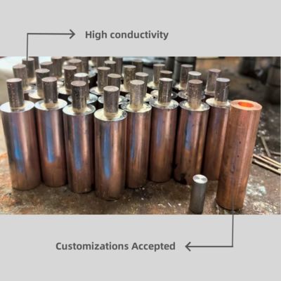 Resistance Spot Welding Electrode with Tungsten