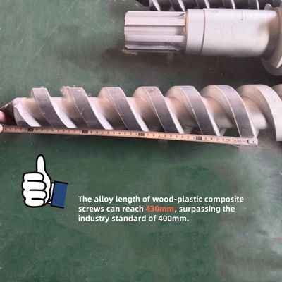 Υψηλής ακρίβειας 38CrMoAlA Κωνική διπλή βίδα βαρέλι για προοδευτική συμπίεση στην ακρόαση πλαστικών και καουτσούκ