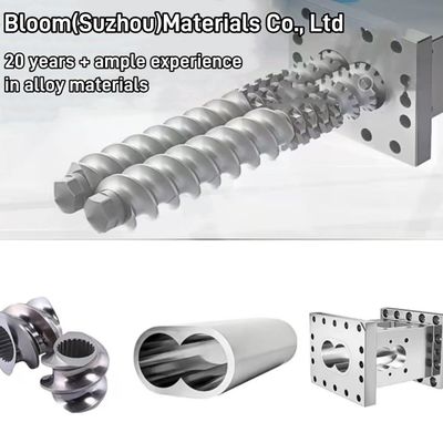 Στοιχεία Δίδυμων Κοχλιών Υψηλής Ακρίβειας για Ανάμιξη Πολυμερών στη Βιομηχανία Πλαστικών Παράλληλων Δίδυμων Κοχλιοφόρων Εξωθητών