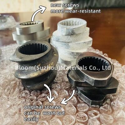 Ανθεκτικά στην φθορά και τη διάβρωση μέρη διπλής βίδες με εξατομικευμένες προδιαγραφές και υψηλή δυναμική ροπής