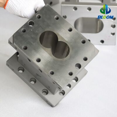 Μοντωδική δομή Νικέλιο κράμα δίδυμη βίδα βαρέλι με αντοχή στην φθορά για την εξωρύθμιση πλαστικών