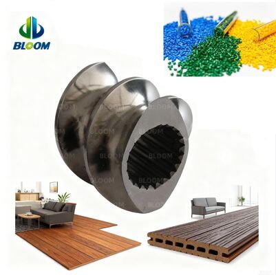 Συσκευές ζευγαρωμένων βιδών της σειράς ZSK W6Mo5Cr4V2 για συντροφικές εξωτικές μηχανές ζευγαρωμένων βιδών με διάμετρο 20 mm έως 200 mm