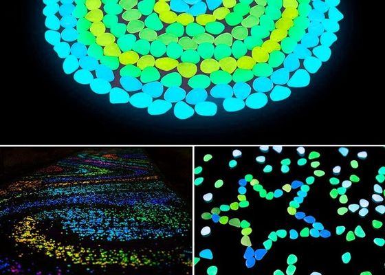Πλαστικά καμμένος Luminescent χαλίκια συγκεκριμένων πεζοδρομίων