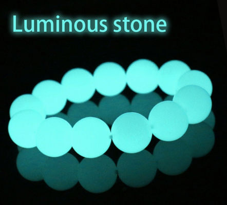 Γυναικείο Luminescent πέτρινο βραχιόλι με τις φυσικές χάντρες μαργαριταριών νύχτας