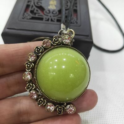 Θηλυκό ραδιενεργό τοξικό ελεύθερο Luminescent πέτρινο κρεμαστό κόσμημα
